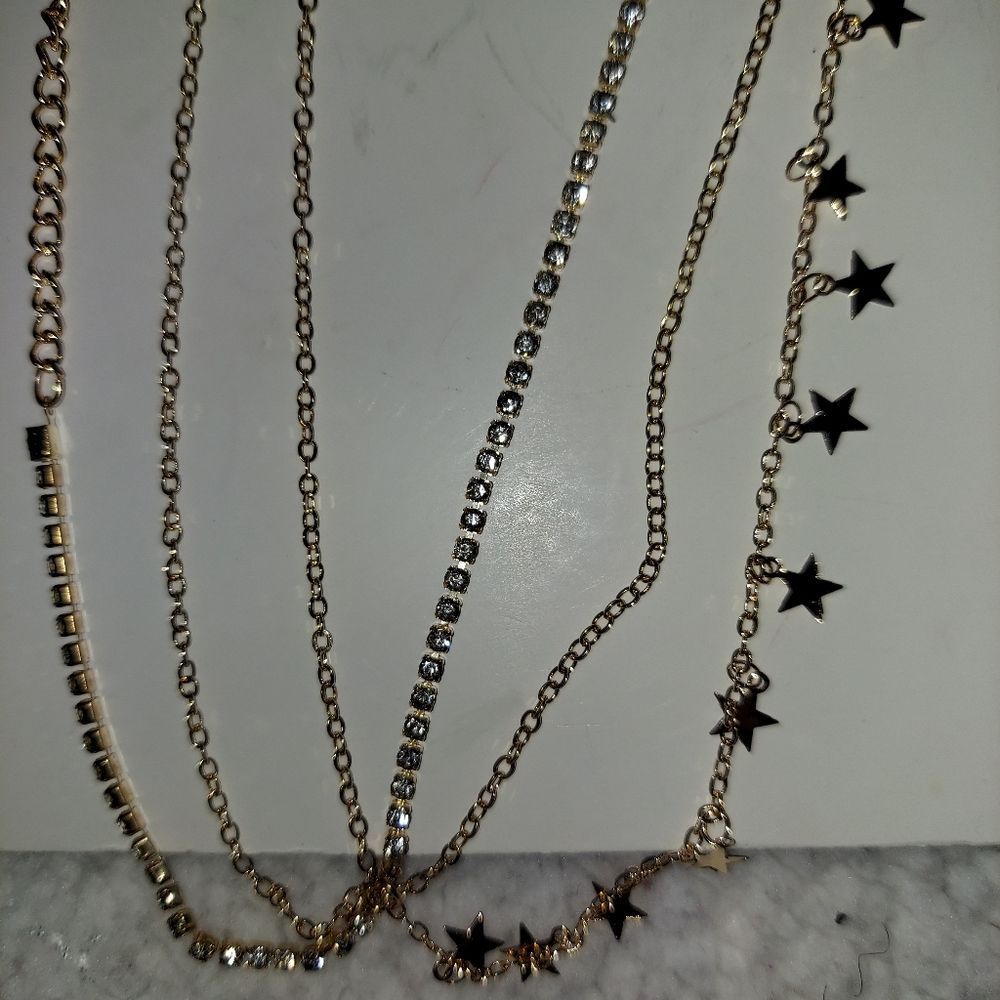 Pentagram Pendant Minimalism Belly Chains - Picture 4 of 11